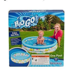 H2ogo! Coral Kids Pool 40 In X 10 Inch
